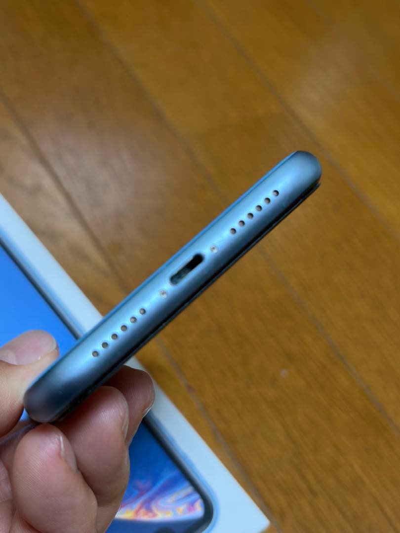 Apple iPhone XR ブルー 128GB SIMフリー