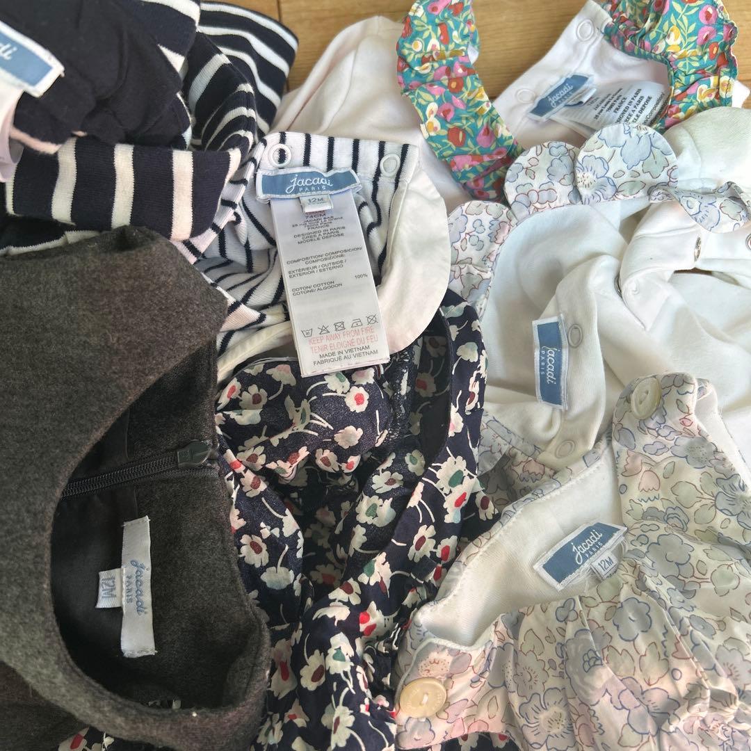 ジャカデイ　jacadi 12m 74cm セット