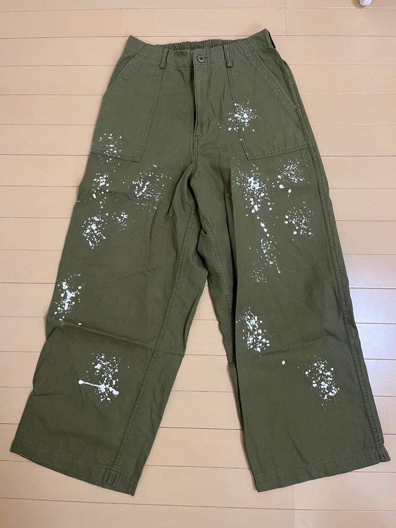 【期間限定　ほぼ半額】 Loungedress ペイントパンツ