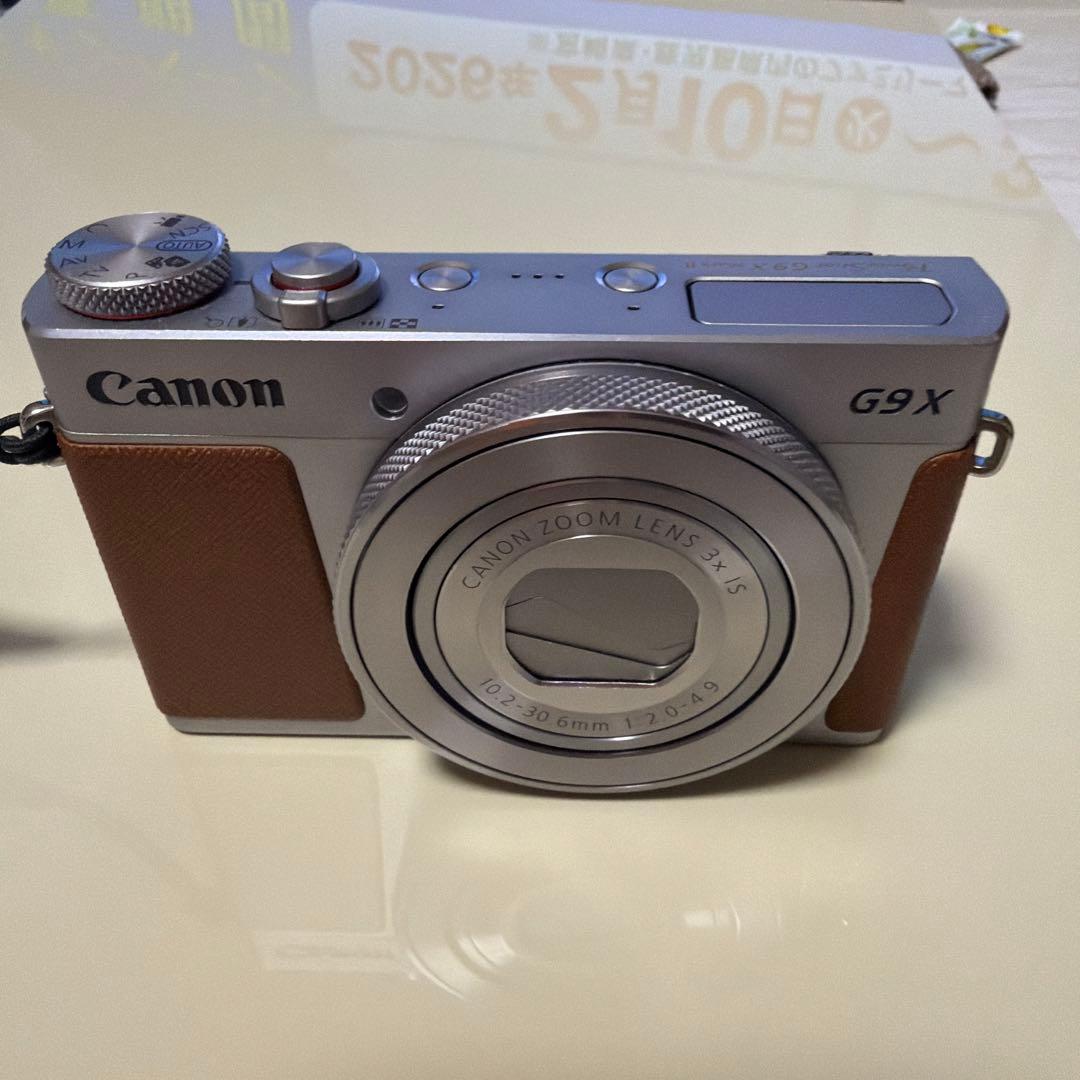 Canon G9 X シルバー/ブラウン