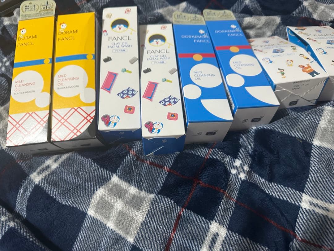 【激安】FANCL ドラえもん クレイジングオイル 洗顔パウダーセット