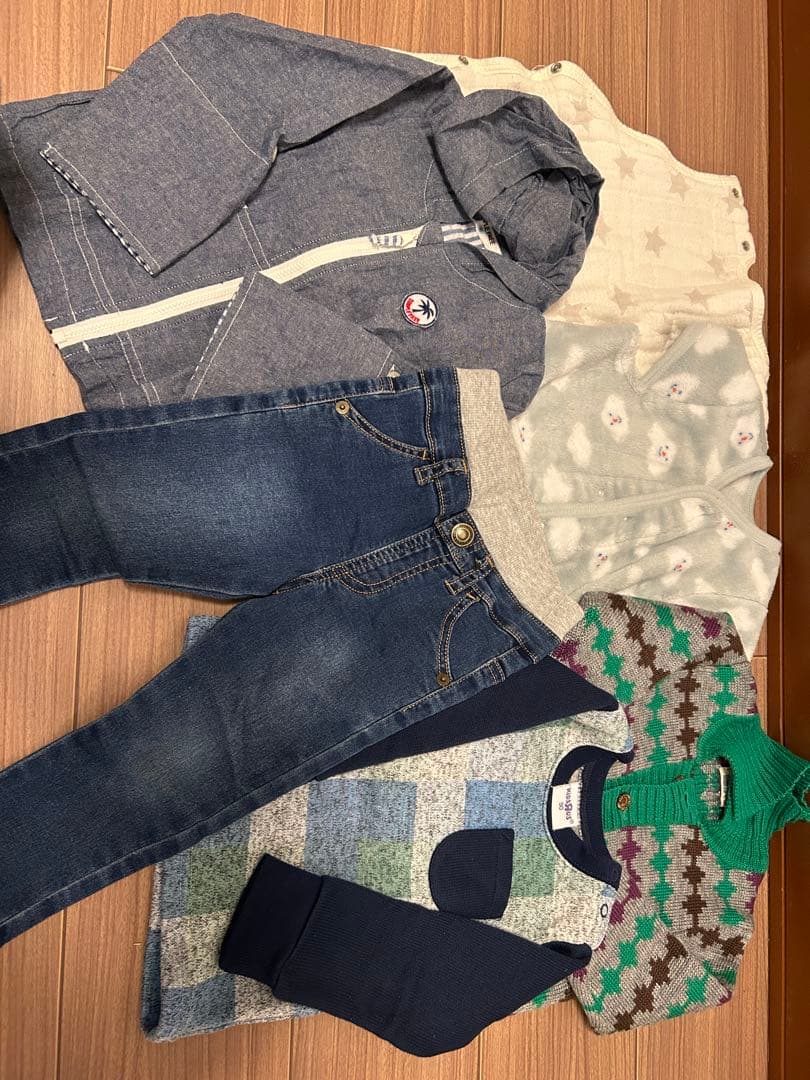 12/14まで　なつき　ミキハウス　子供服セット 22点おまとめ