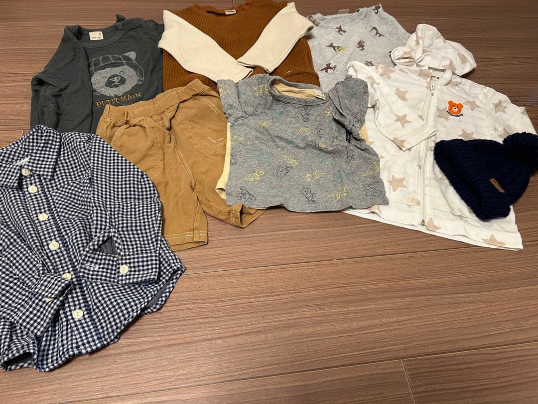 12/14まで　なつき　ミキハウス　子供服セット 22点おまとめ