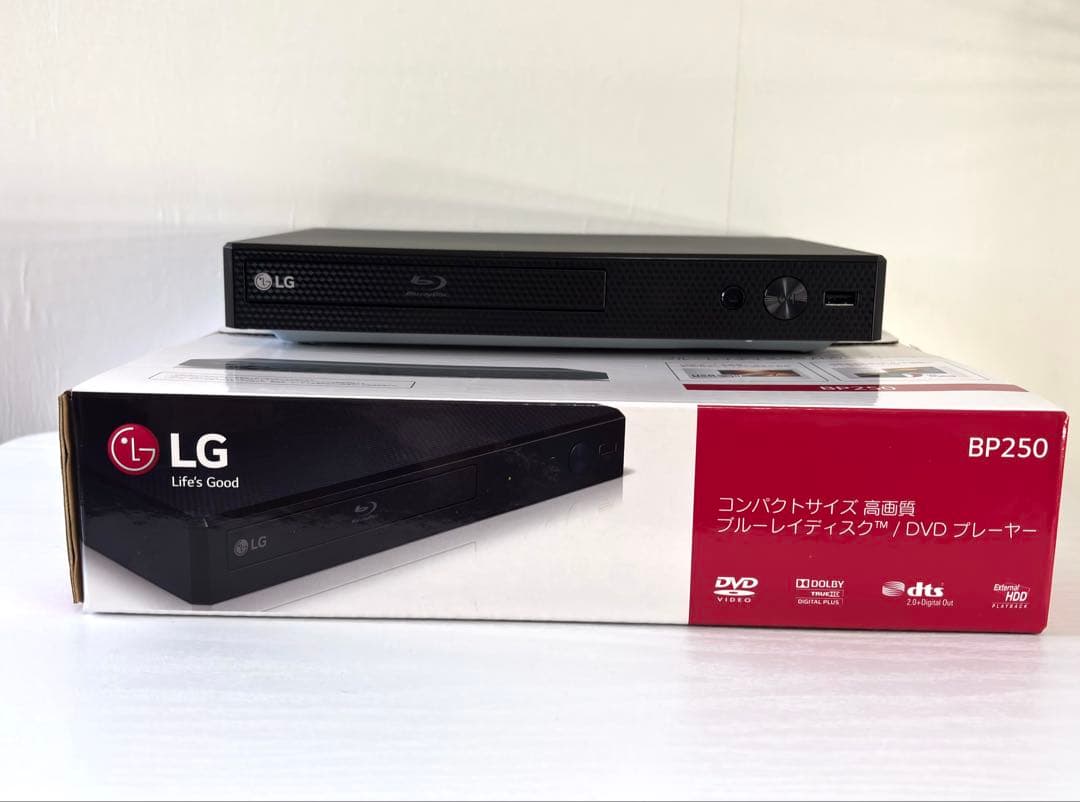 Blu-ray DVDプレーヤー LGBP250 2023年製