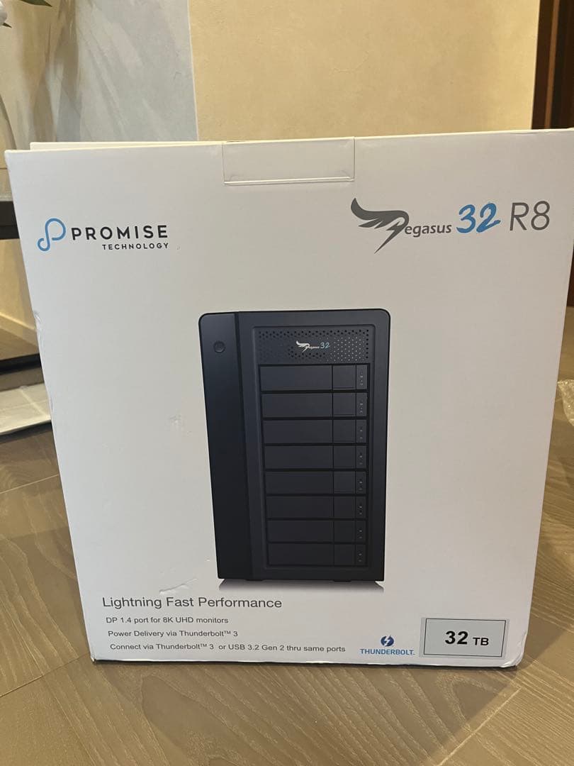 値下げ！Promise Pegasus 32 R8 32TB 外付けHDD