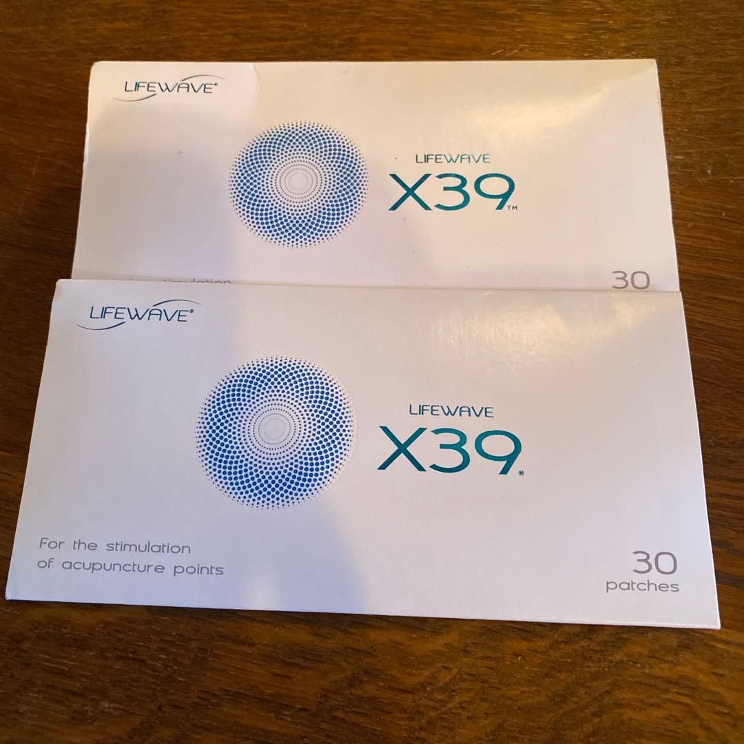 ［新品］ライフウェーブパッチX39 1箱 ＆ ➕X39:25枚／X49:20枚