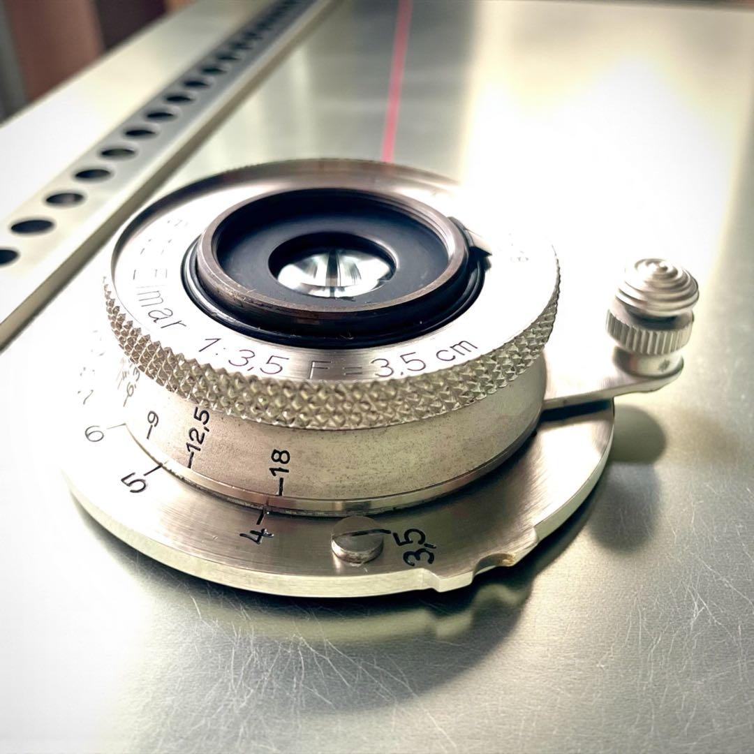 【OH済＆ Nickel＆シリアル無し】Leica エルマー35mm F3.5