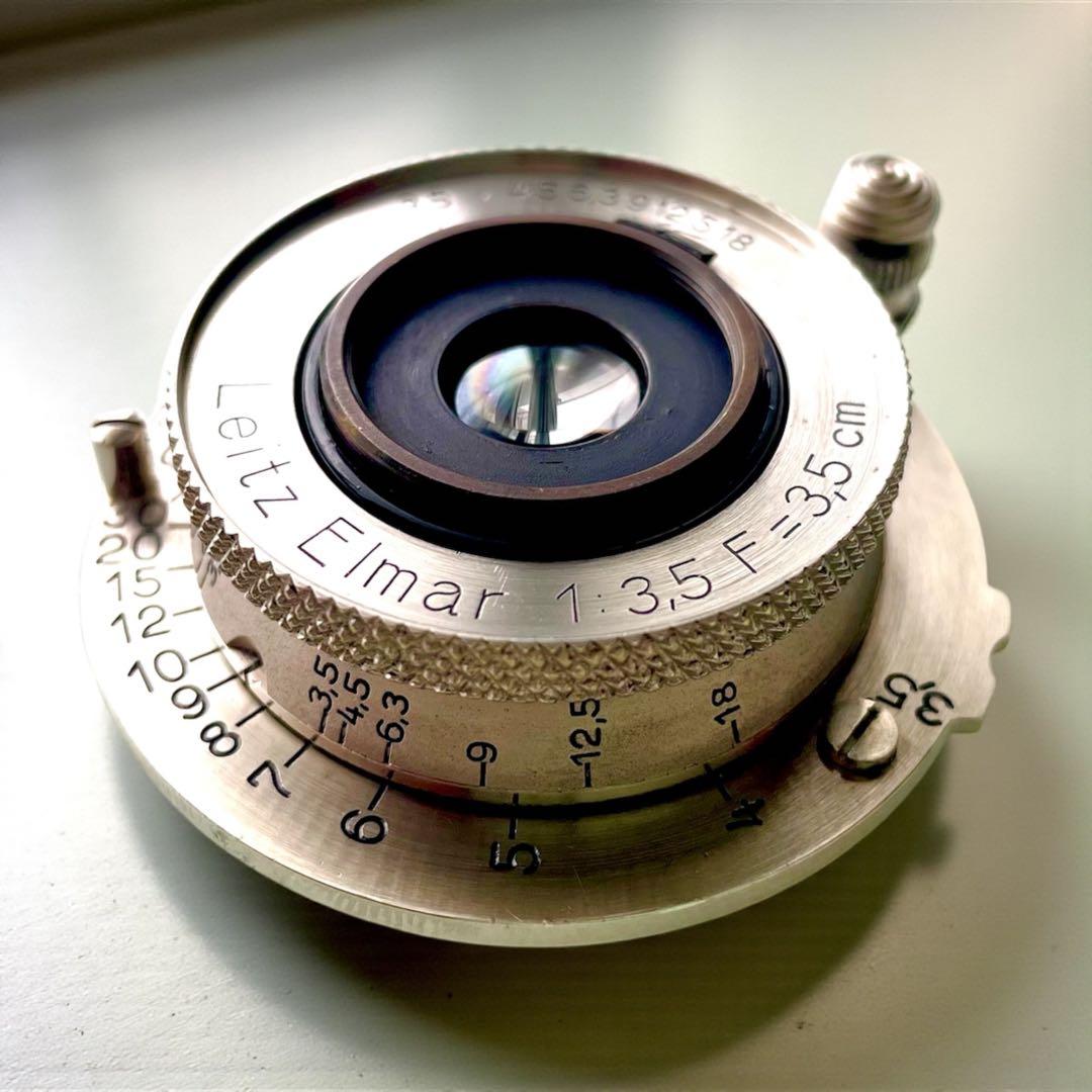 【OH済＆ Nickel＆シリアル無し】Leica エルマー35mm F3.5