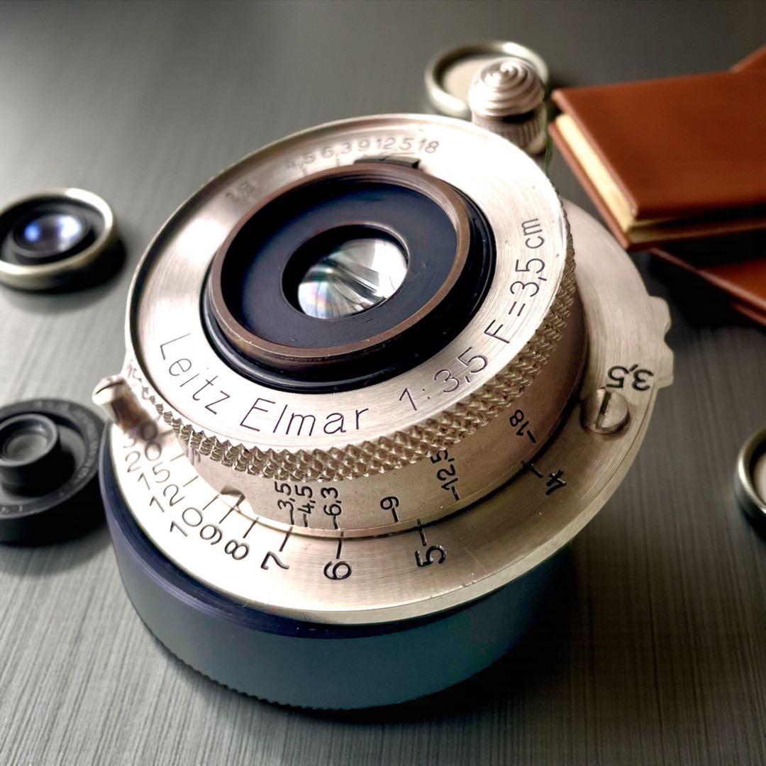 【OH済＆ Nickel＆シリアル無し】Leica エルマー35mm F3.5