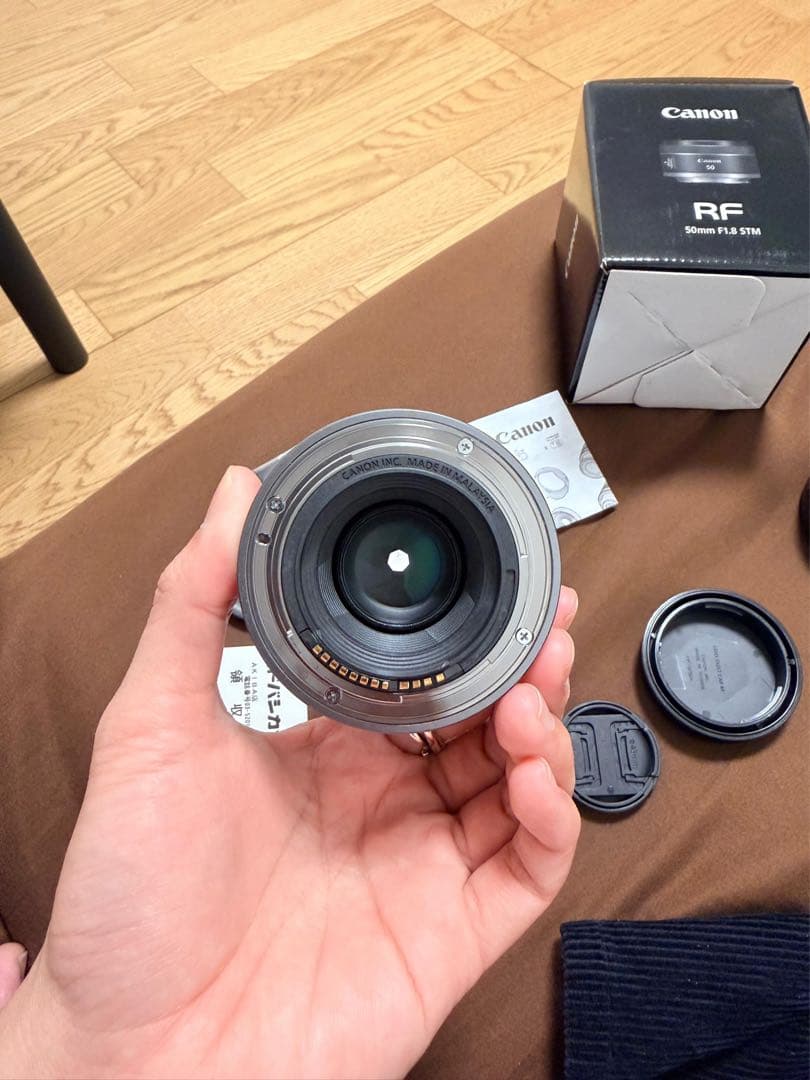 Canon RF 50mm F1.8 STM レンズ