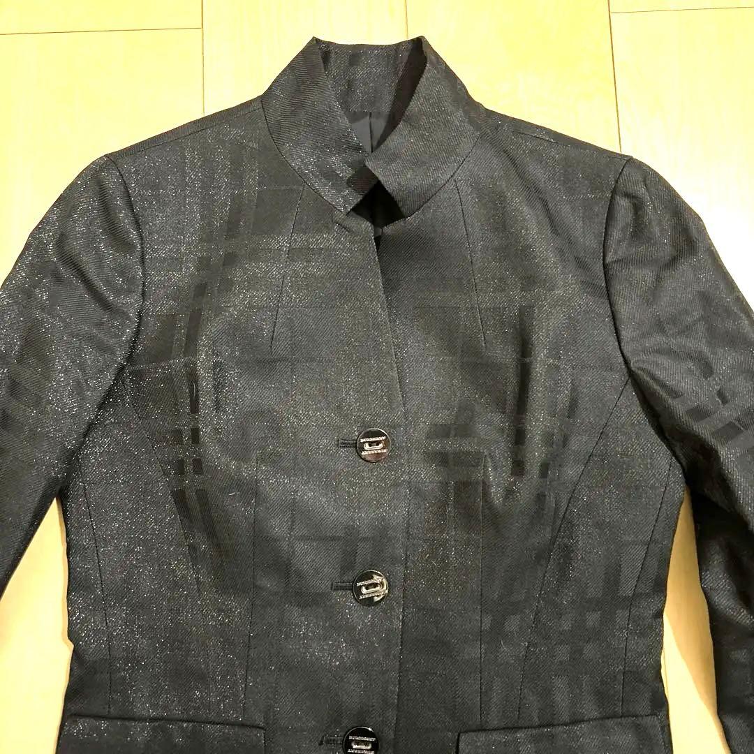 BURBERRY ブラック スカートフォーマル　ラメ　バーバリー　38 00s