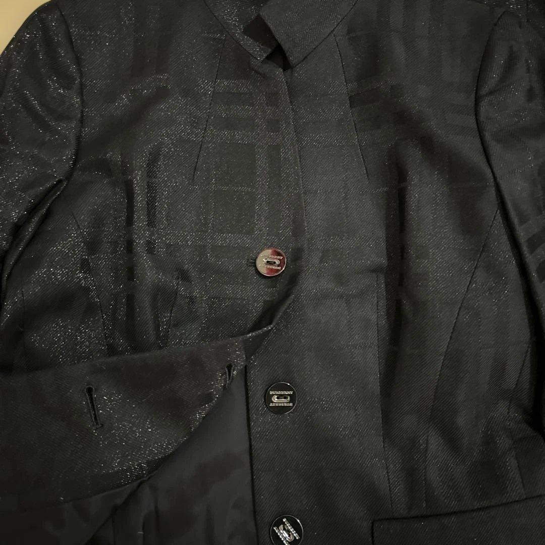 BURBERRY ブラック スカートフォーマル　ラメ　バーバリー　38 00s