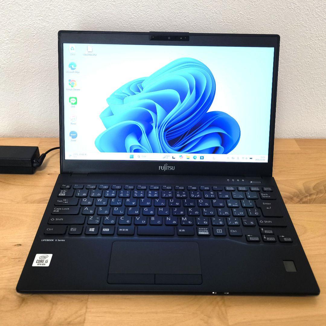 【タッチパネル】富士通 ノートPC│Windows11／Corei5 第10世代
