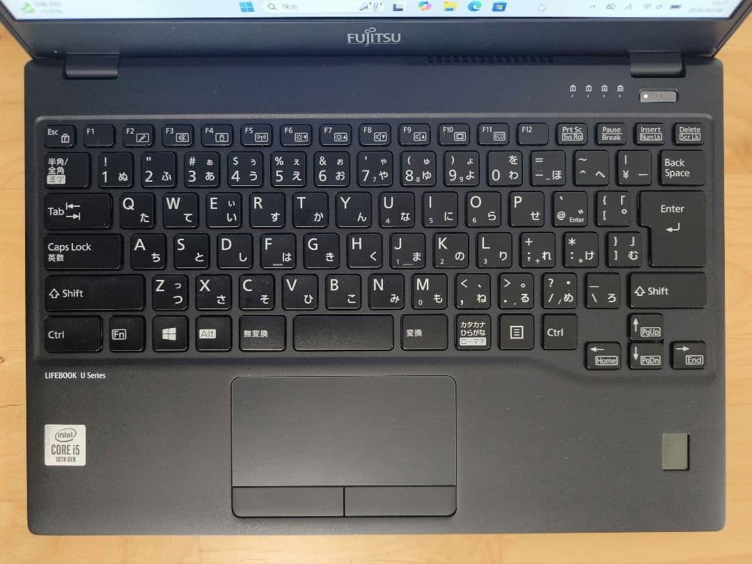 【タッチパネル】富士通 ノートPC│Windows11／Corei5 第10世代