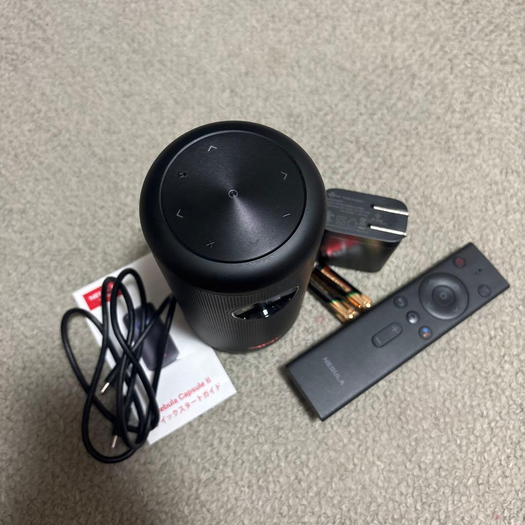 【美品】NEBULA Capsule II プロジェクター　セット