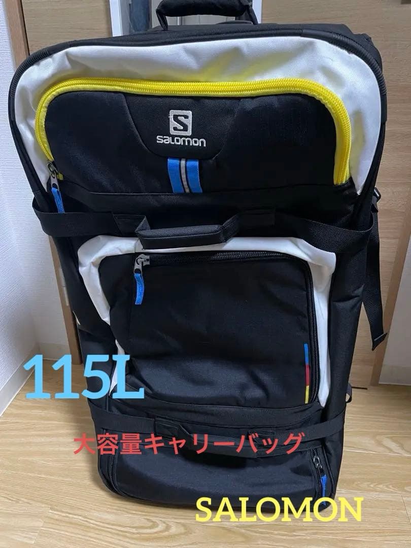 スキートラベル　SALOMON サロモン　トラベルバック　スキーキャリーバッグ