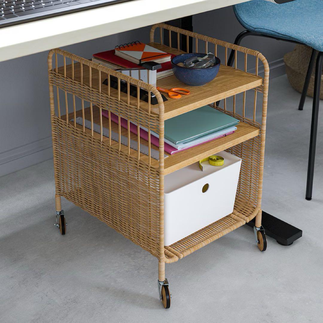 IKEA FRYKSÅS フリークソース　収納ユニット キャスター付　37x53