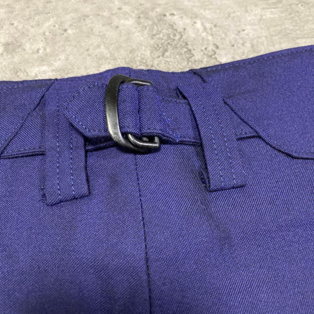 【YOSHIYUKI KONISHI】タックワイドスラックス 日本製 L