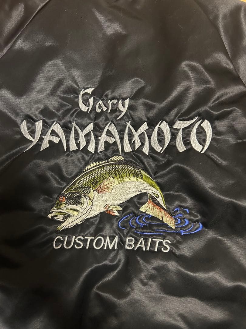 ゲーリーヤマモト 90s USA製 スタジャン 黒 M ヴィンテージ