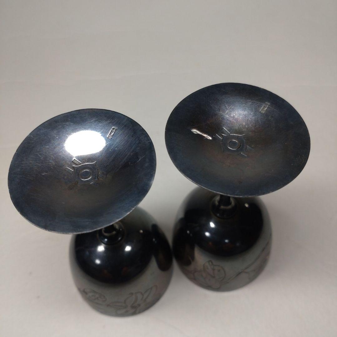 尚美堂 一正刀 銀杯 ワインカップ 箱付 44g