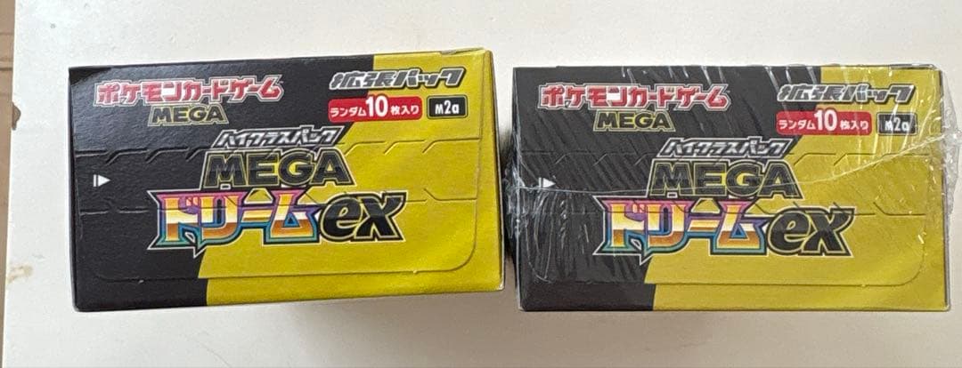 ポケモンカード　MEGAドリームex シュリンク付き