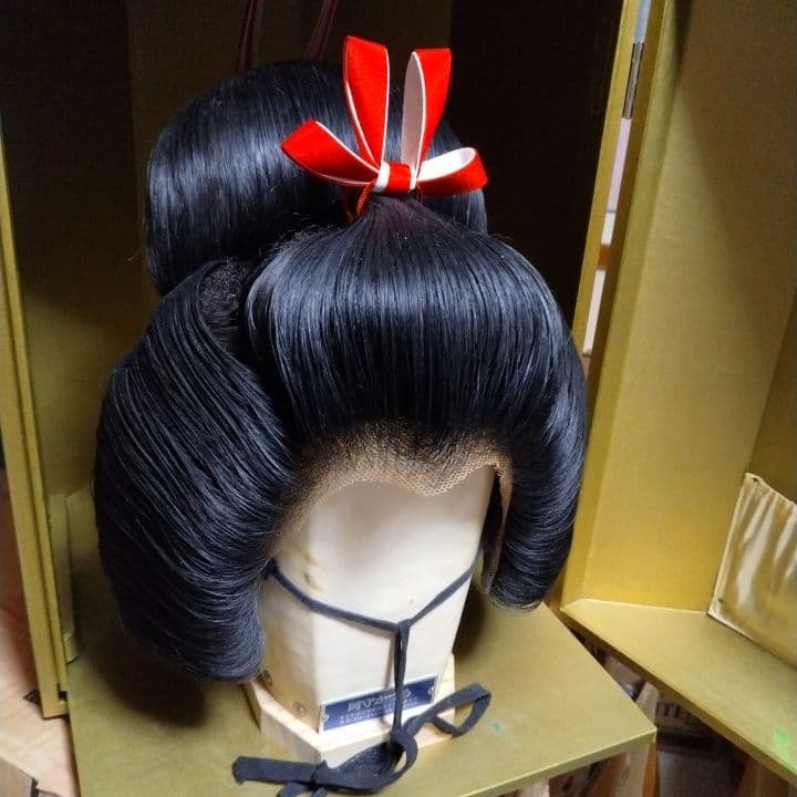 日本伝統品物 日本髪
