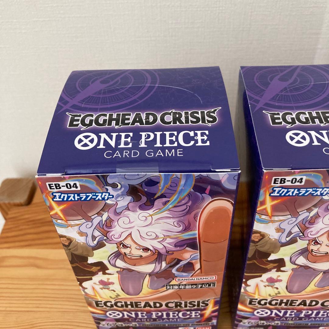 新品未開封、テープ付き【蒼海の七傑】【エッグヘッドクライシス】 全3BOX