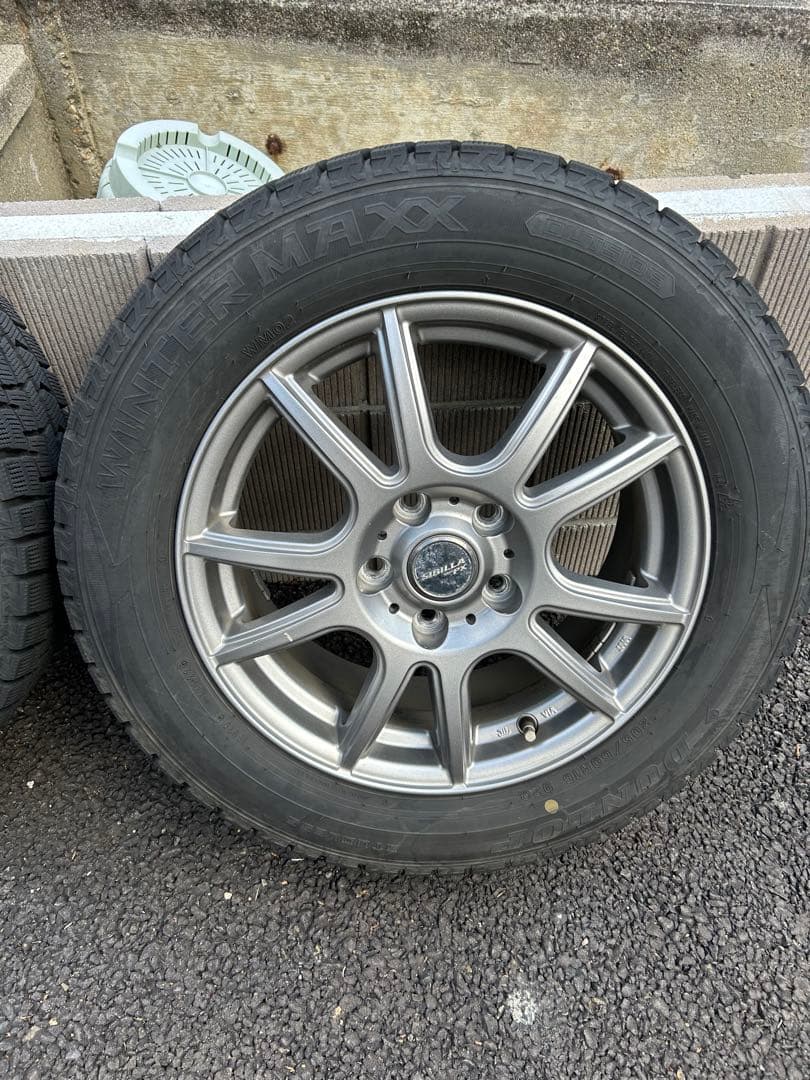 16インチ 2022年製スタッドレスタイヤ・ホイールセット　CPD114.3