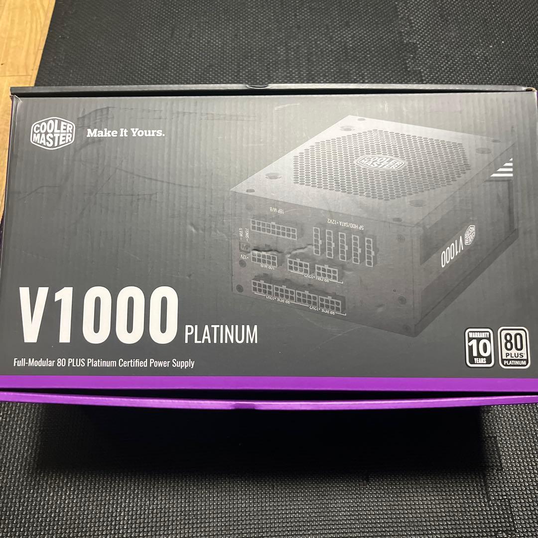 電源ユニット Cooler Master V1000 PLATINUM 1000W