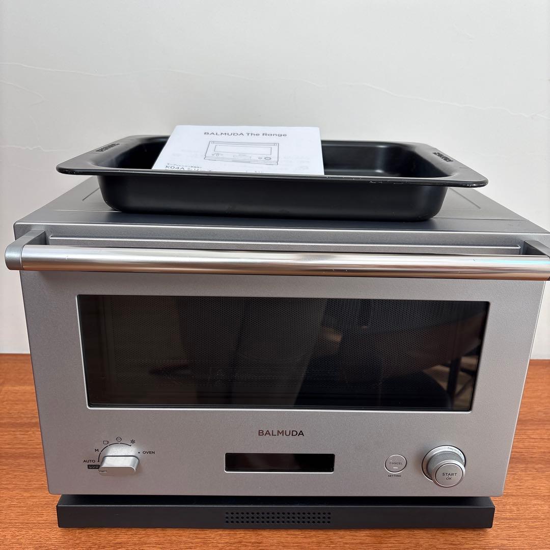 バルミューダ オーブンレンジ ステンレス シルバー 2019製 たのメル便発送
