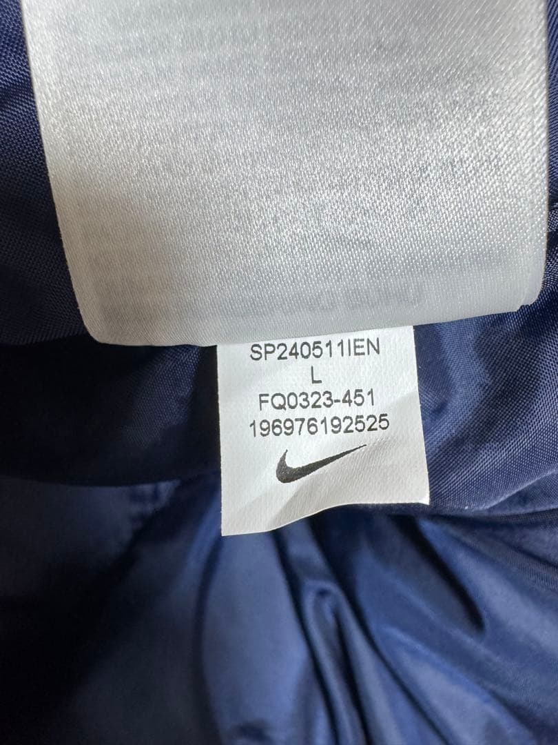 Supreme/Nike Denim Puffer Vest Lサイズ