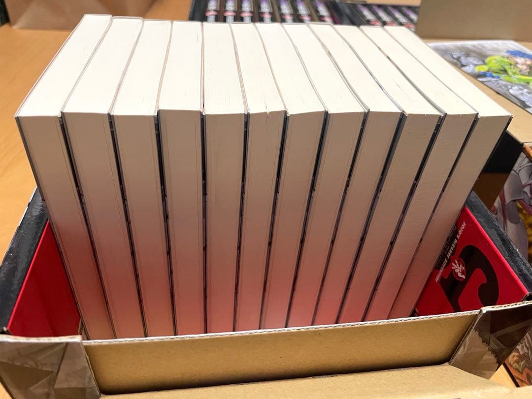 ジョジョの奇妙な冒険　文庫　1〜5部　全BOX特典ポストカード付き　【美本】