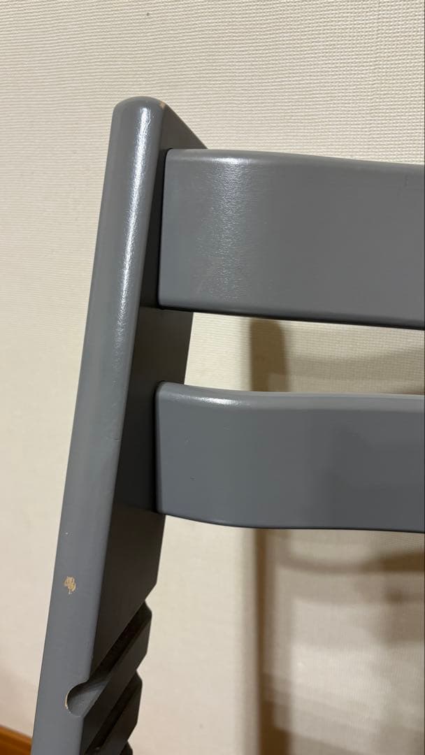 ストッケ　トリップトラップ　ストームグレー　（ライトグレー）　ハイチェア