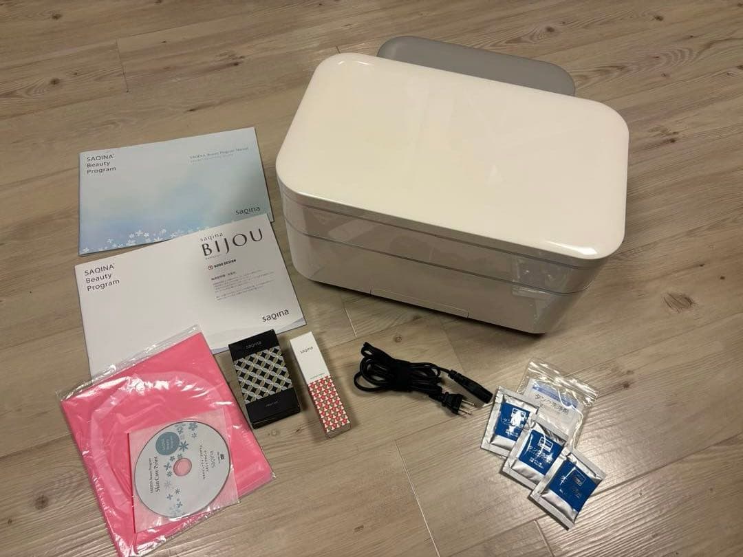 SAQINA BIJOU 美顔器 セット　使用説明書付き　美品