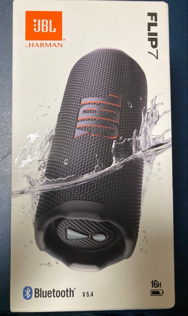 国内正規品　JBL FLIP 7 Bluetooth 保証書貼付用レシート付き