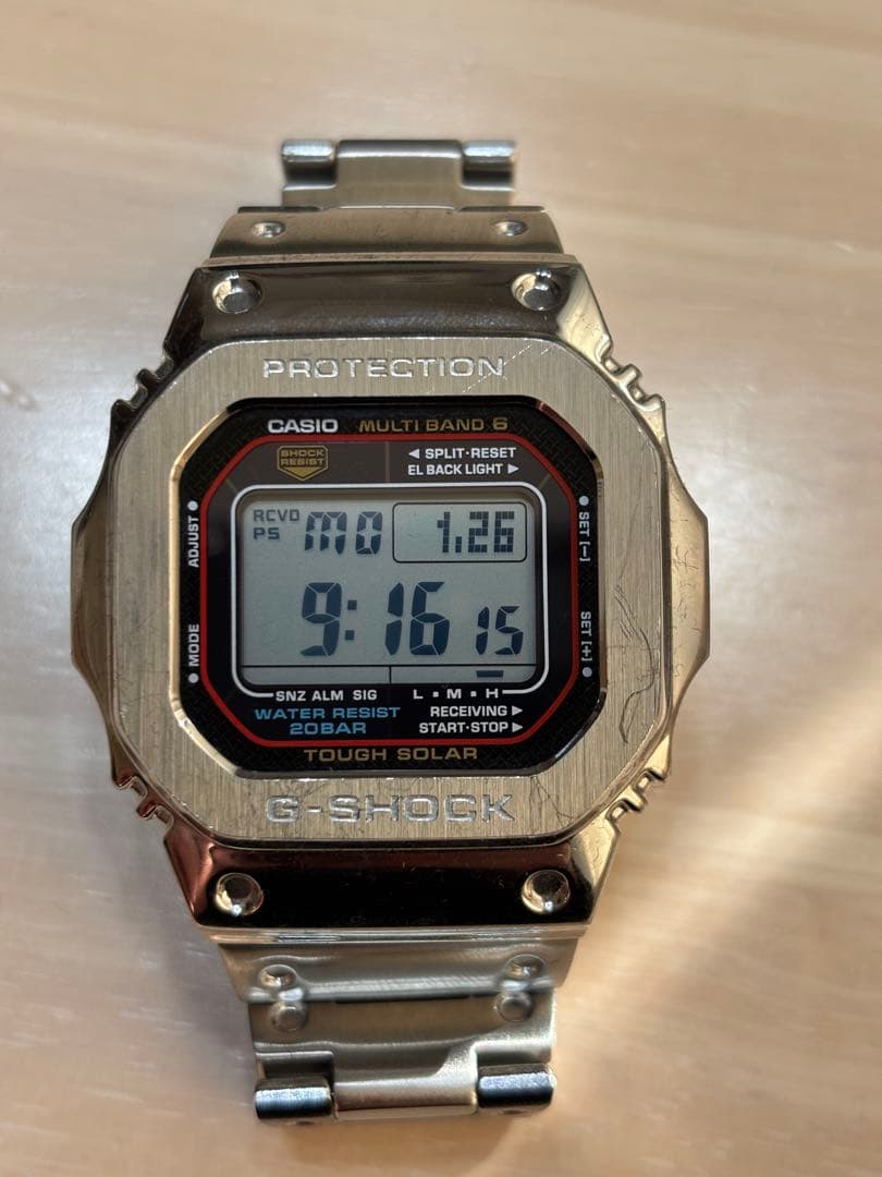 G-SHOCK デジタル GW-M5610 タフソーラー フルメタルカスタム