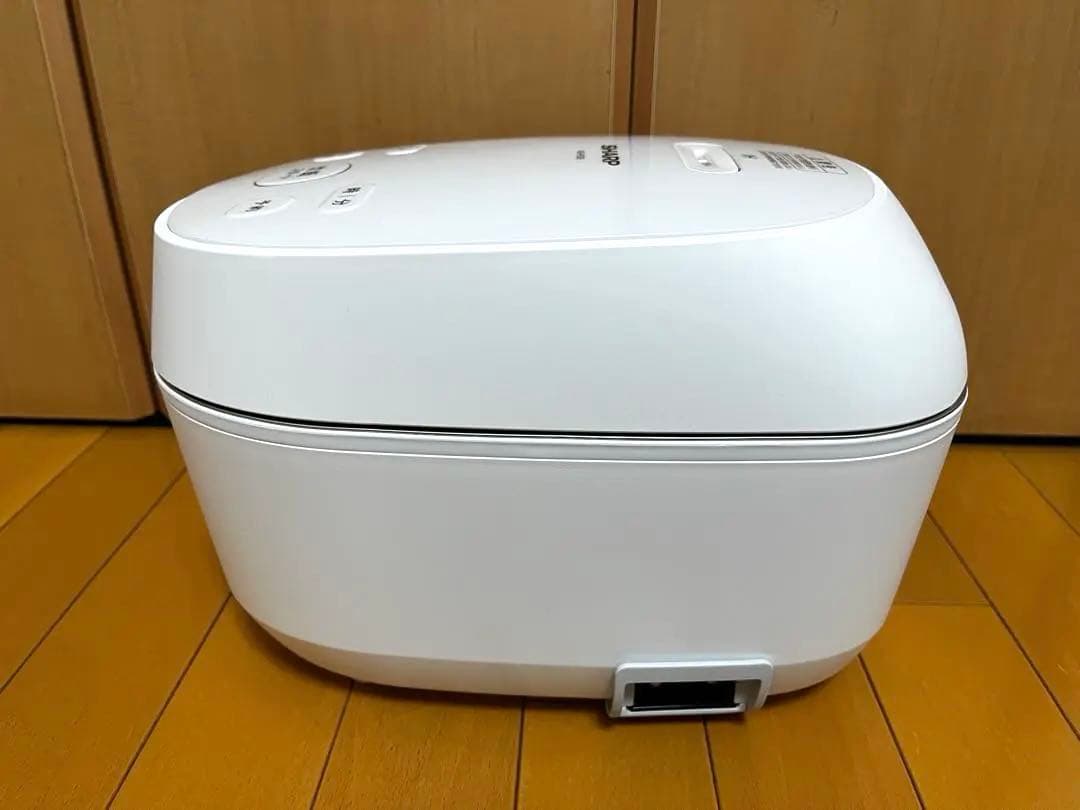 【説明書・スイングしゃもじ付・美品】SHARP 炊飯器 KS-HF05B