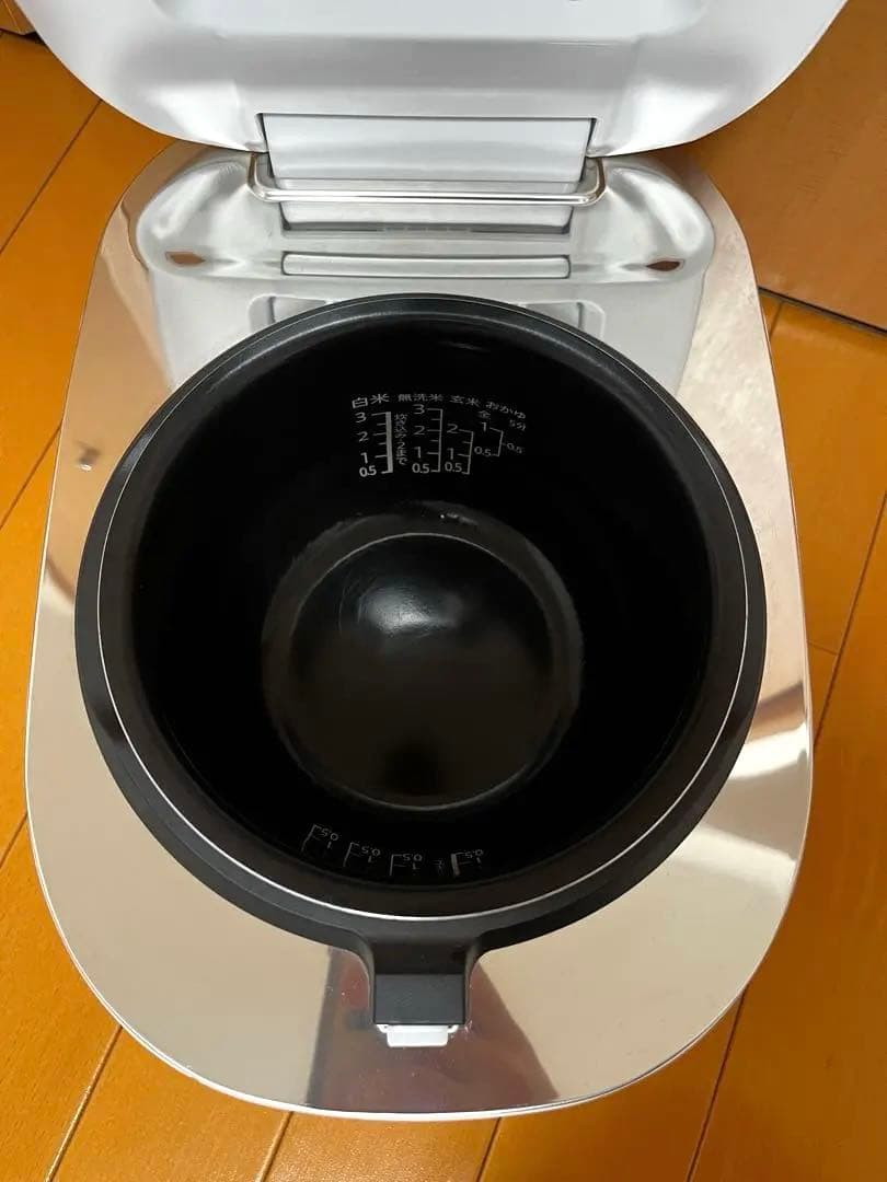 【説明書・スイングしゃもじ付・美品】SHARP 炊飯器 KS-HF05B