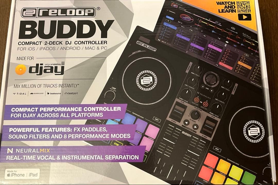 Reloop Buddy コンパクトDJコントローラー