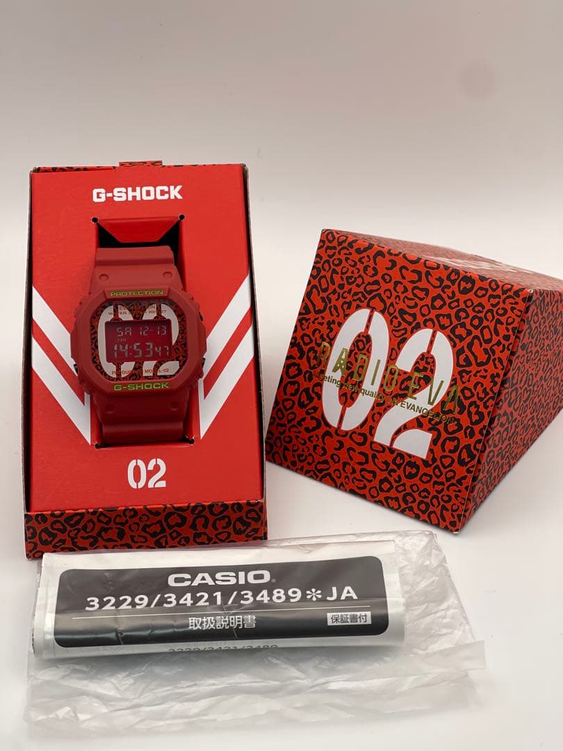 G-SHOCK 美品 DW-5600VT エヴァンゲリオン2号機ザ・ビースト