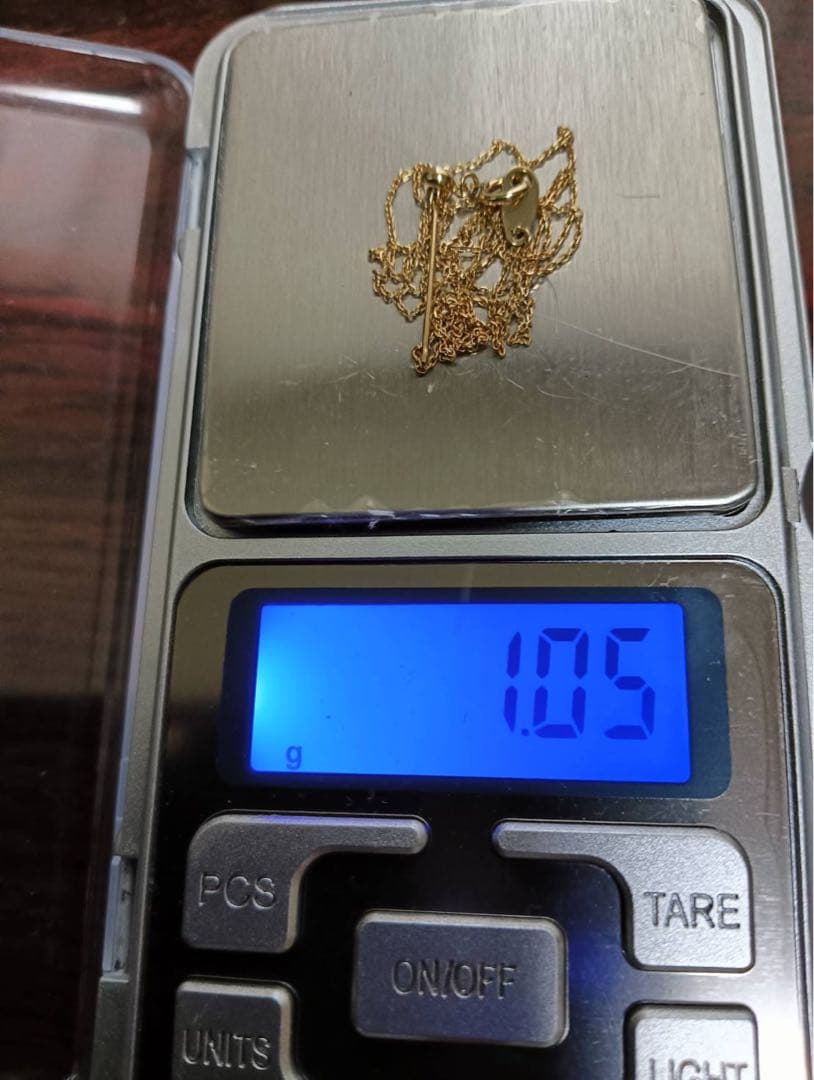 ete エテ k10 YG スライドピンアジャスターネックレス