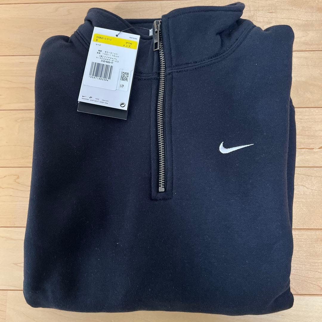 Nike ソロスウッシュ ハーフジップスウェット S