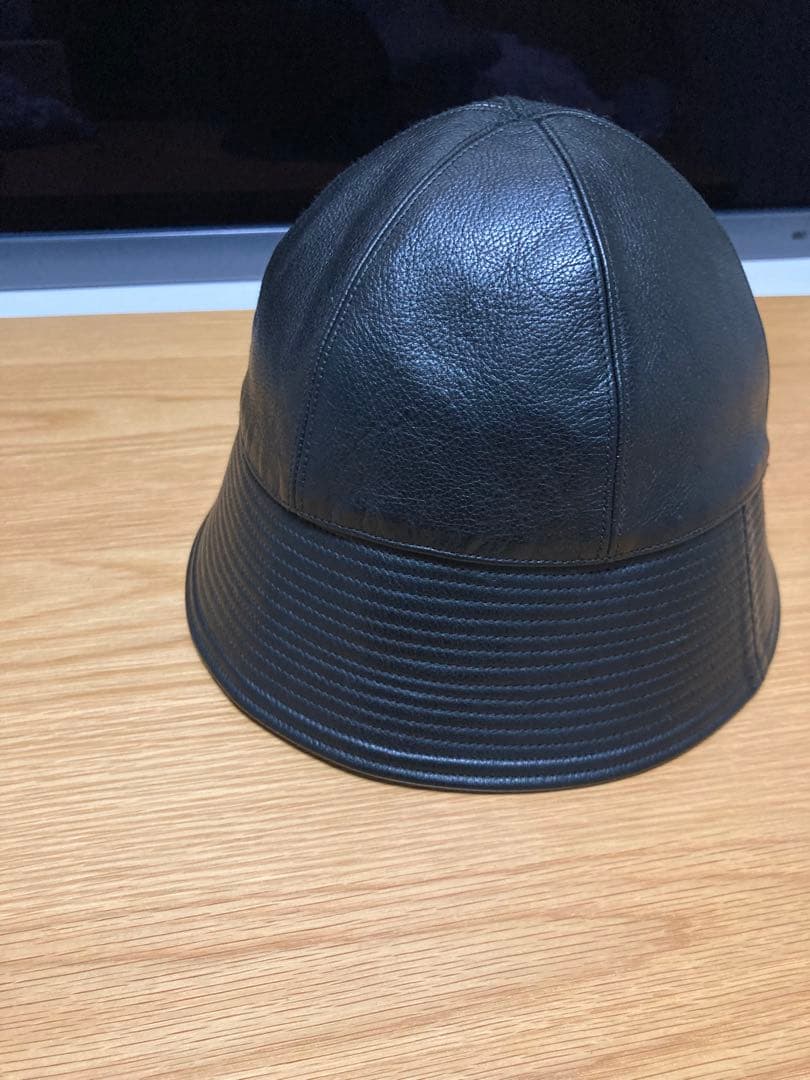 帽子 KIJIMA TAKAYUKI COW LEATHER SAILOR HAT