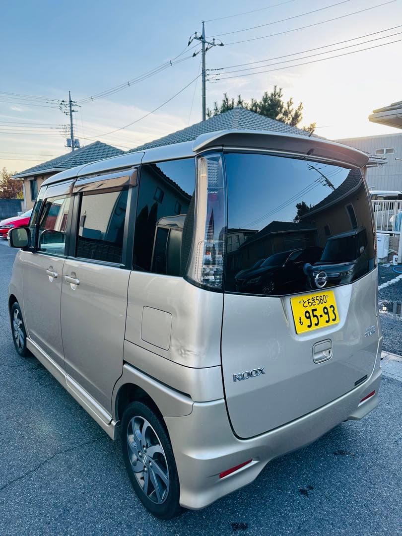 日産　ルークス　ハイウェイスター　ターボ　車検8／12 距離11.８万km