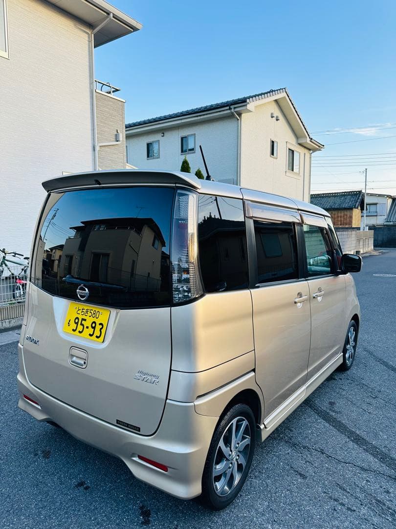 日産　ルークス　ハイウェイスター　ターボ　車検8／12 距離11.８万km