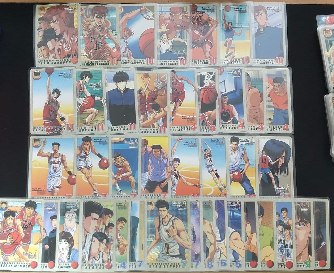 スラムダンク　カードダス　本弾　2弾　キラ　プリズム　ノーマル　カード