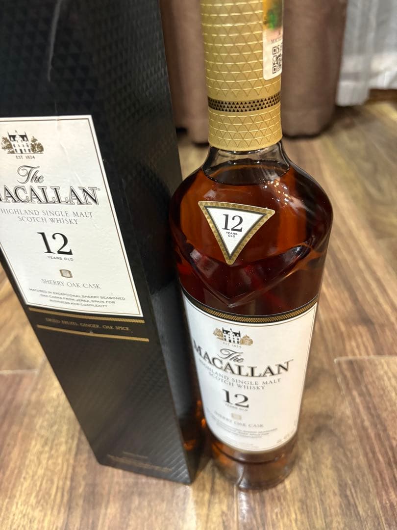 The Macallan 12 Yearsシングルモルトウイスキー 700ml
