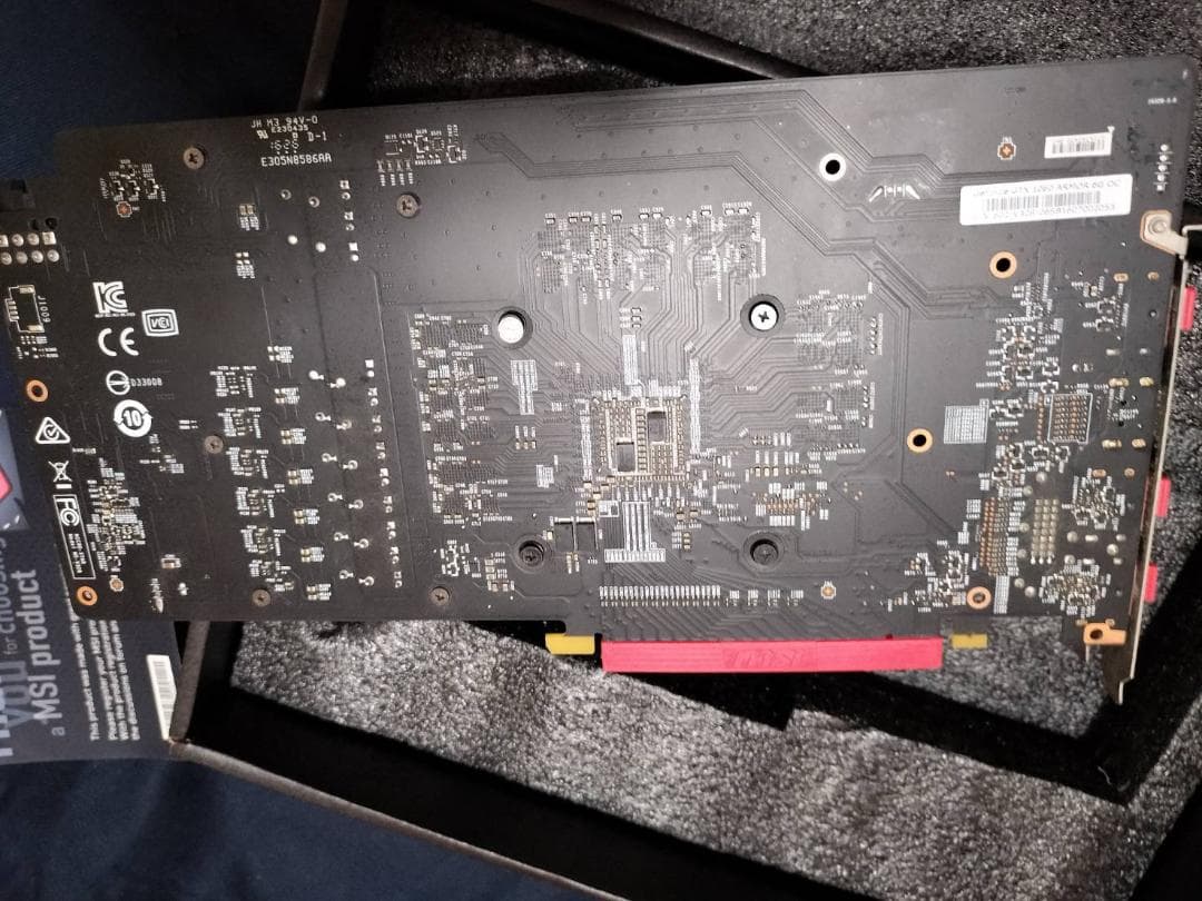 MSI GTX 1060 ARMOR OC Edition　美品　６G静音ファン