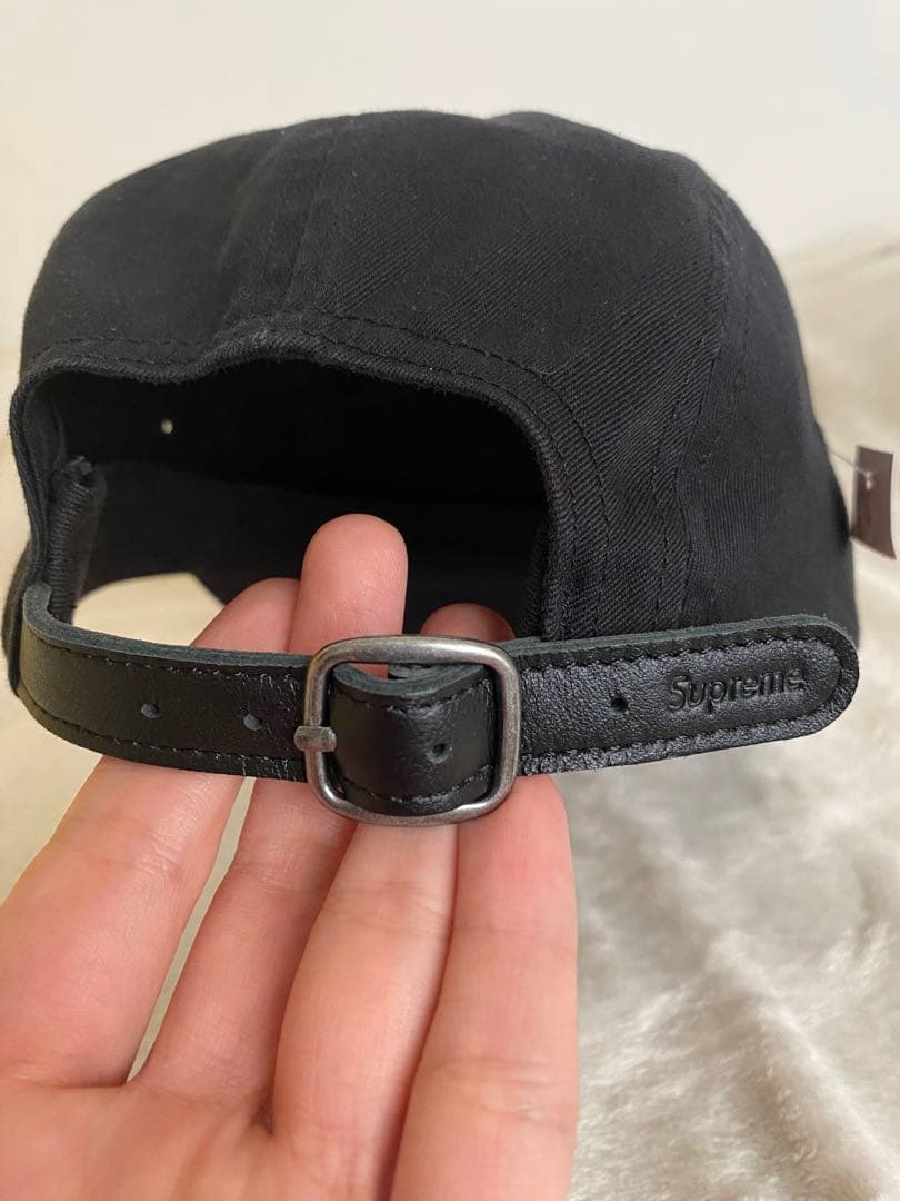 Supreme WashedChinoTwillCampCap ブラック