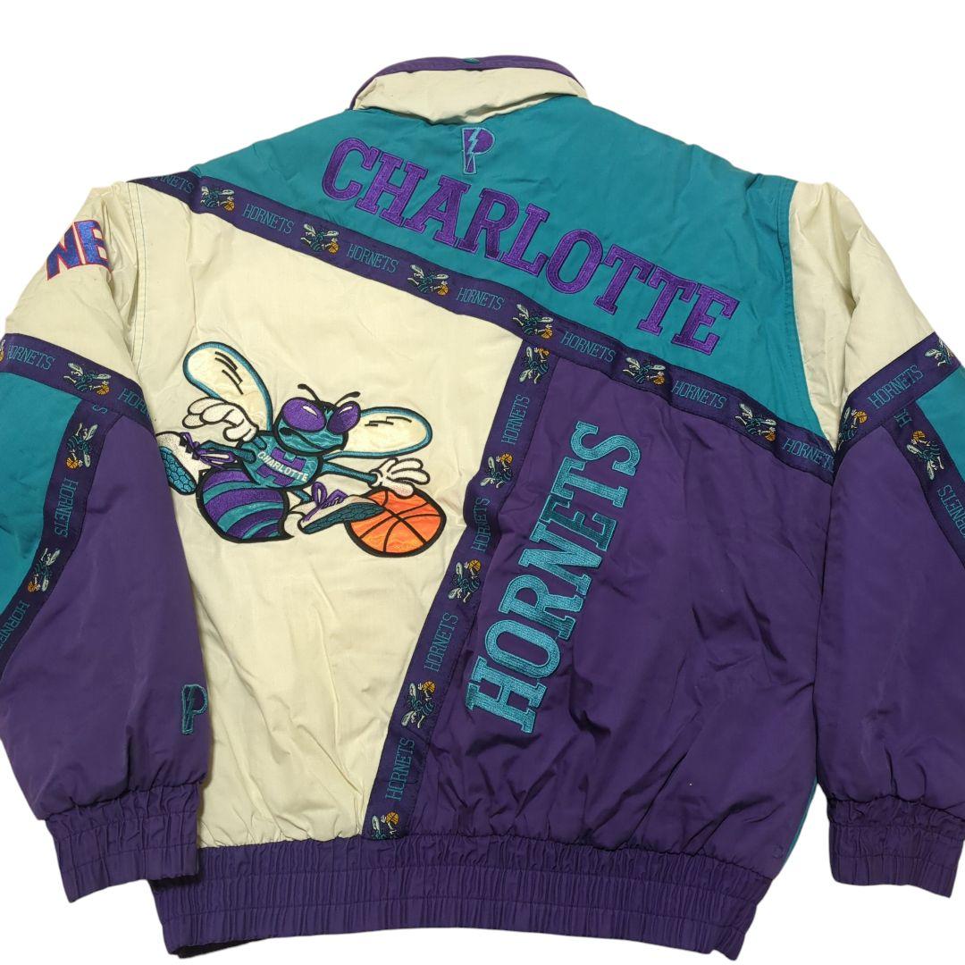 d*7様 NBA プロプレイヤー シャーロット・ホーネッツ ナイロンジャケット